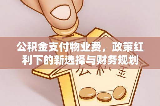 迁安市公积金支付物业费，政策红利下的新选择与财务规划