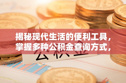迁安市揭秘现代生活的便利工具，掌握多种公积金查询方式，让财富管理更轻松