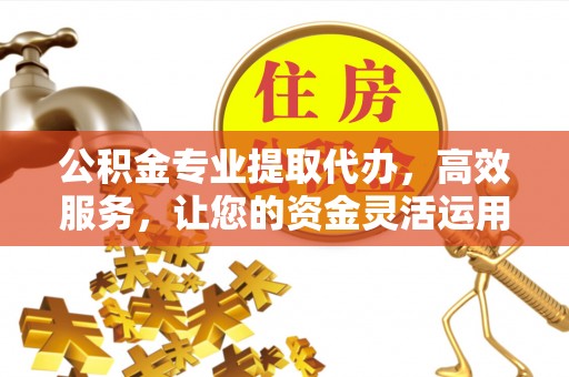迁安市公积金专业提取代办，高效服务，让您的资金灵活运用