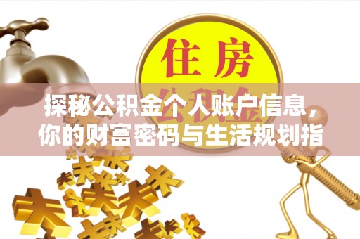 迁安市探秘公积金个人账户信息，你的财富密码与生活规划指南