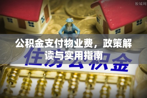 迁安市公积金支付物业费，政策解读与实用指南